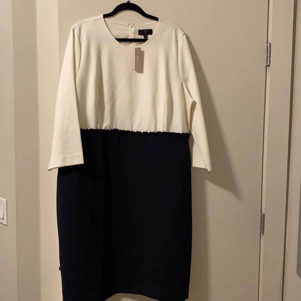 NEW WITH TAGS J Crew color block dress